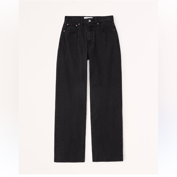 Abercrombie and fitch high rise loose jeans. Size 24 - Picture 1 of 4